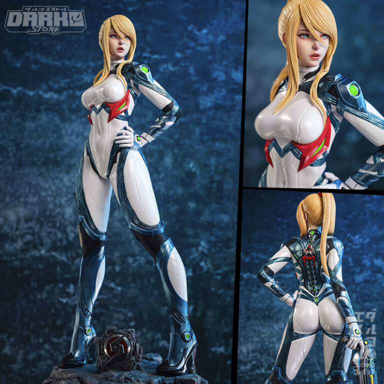 Metroid Dread Samus Aran White Creation Studio 1 4 Darko Store