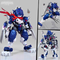 XIAOT x IRON ROARS Super-maneuver Armored Walker C.A.T-01 Kage 1/60 Plastic Model