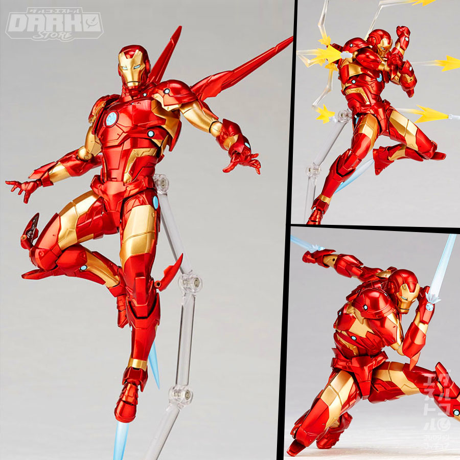 Figure Complex Amazing Yamaguchi No.013 Iron Man Bleeding Edge Armor