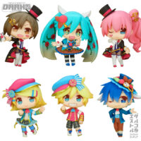 Piapro Characters Trading Mini Figure Series Hatsune Miku, Meiko, Kagamine Rin, Kagamine Len, Megurine Luka, Kaito