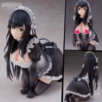 (18+) Original Character: Kurokami Maid - Illustrated by Haori Io