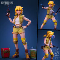 Metal Slug 3 Eri Kasamoto 1/12