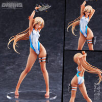 ARMS NOTE Kouhai-chan of the Swimming Club Blue Line Swimsuit Ver. 1/7