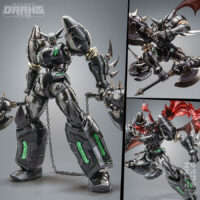 MORTAL MIND Series Getter Robo Armageddon Shin Getter 1 Black Alloy