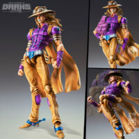 Super Action Statue JoJo's Bizarre Adventure Part.7 Steel Ball Run Gyro Zeppeli Ver. 1.5