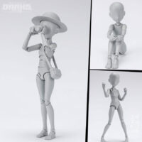 S.H.Figuarts Body-chan -Sugimori Ken- Edition DX SET (Gray Color Ver.)