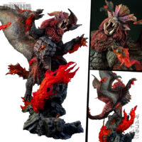 Monster Hunter Capcom Figure Builder Creator's Model Flame King Dragon Teostra Reproduction Edition