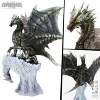 Monster Hunter Capcom Figure Builder Creator's Model Steel Dragon Kushala Daora Reproduction Edition
