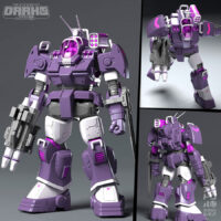 COMBAT ARMORS MAX 28 1/72 Get Truth Fang of the Sun Dougram Big Foot Ver.GT Plastic Model