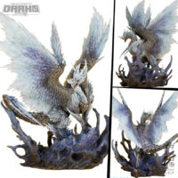 Monster Hunter Builder Creator's Model Ice Dragon Velkhana