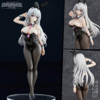 Io Haori Illustration "White Haired Bunny"