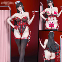 (18+) Final Fantasy VII - Nurse Tifa Lockhart - Bolomo Studio 1/4