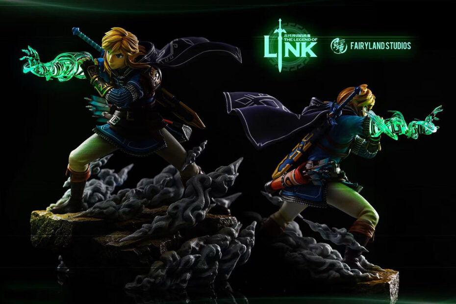 FIGURINE D'ACTION ANIME Figma, La Légende de Zelda LINK en PVC de 20cm