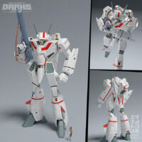 PLAMAX The Super Dimension Fortress Macross 1/72 VF-1J Battroid Valkyrie (Hikaru Ichijyou's Fighter) Plastic Model
