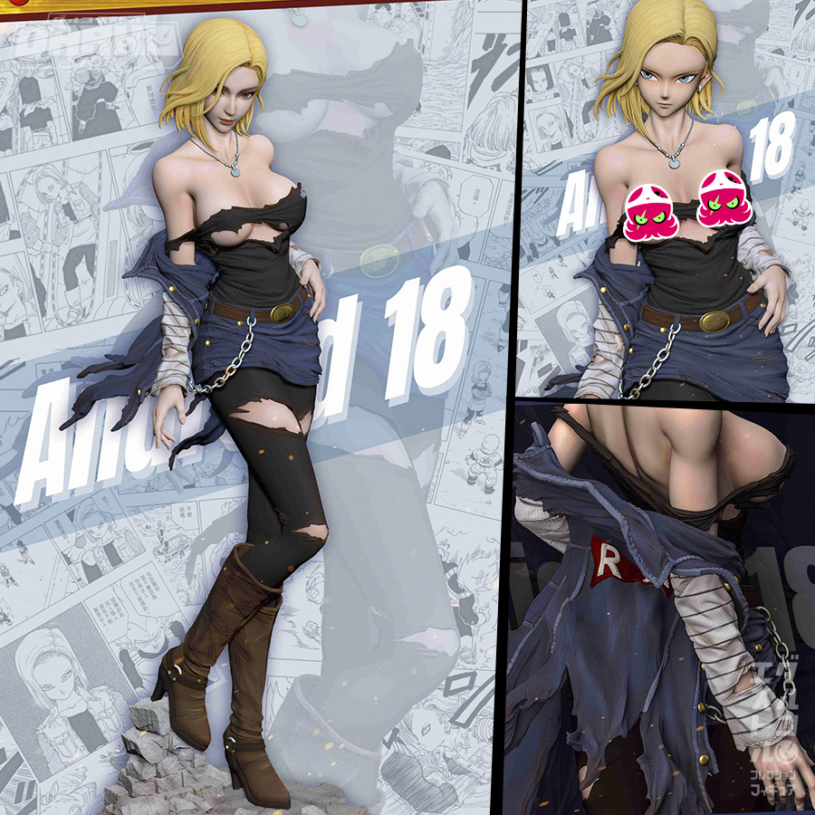 18+) Dragon Ball Z – Android 18 – Hero Belief x Hunter Fan Studio 1/6 –  Darko Store