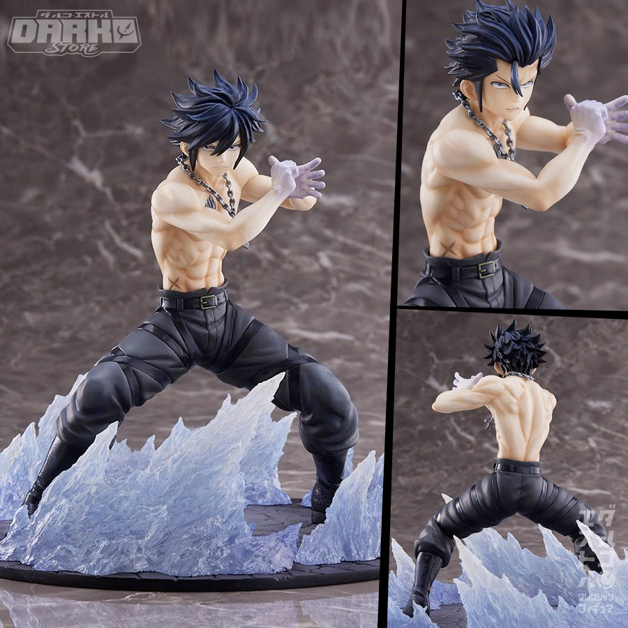 FAIRY TAIL - Gray Fullbuster - Statuette 1/8 19cm : :  Figurine Bellfine Fairy Tail