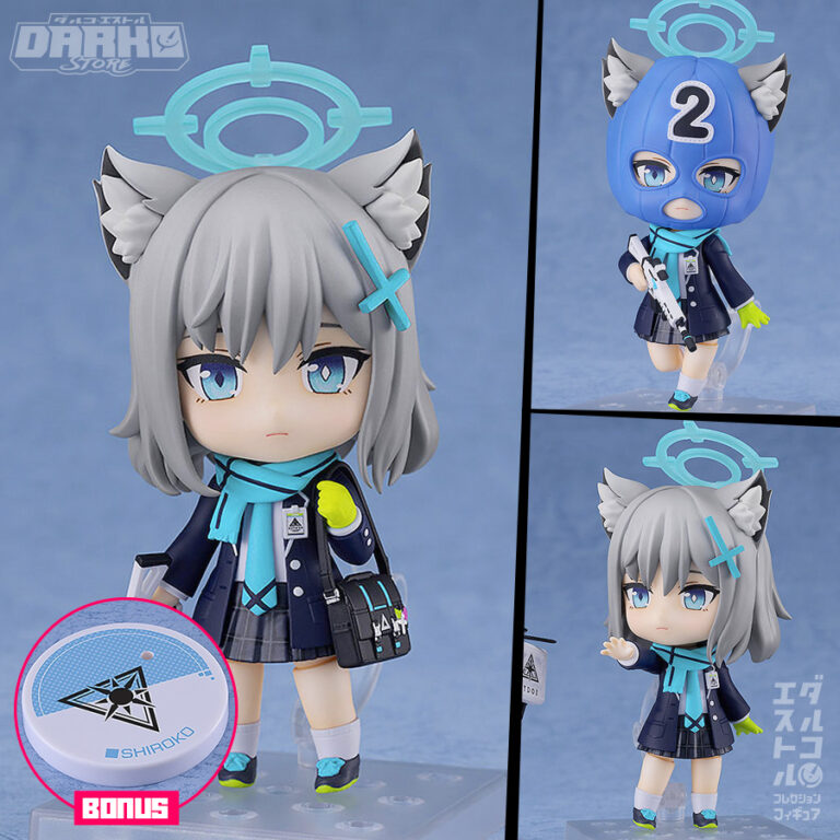 Nendoroid Blue Archive Sunaookami Shiroko + BONUS – Darko Store