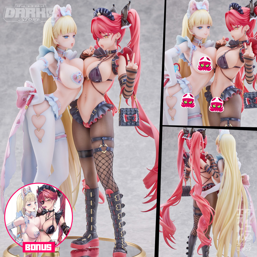 (18+) Stella & Sadie Illustrated by Mendokusai 1/6 + BONUS