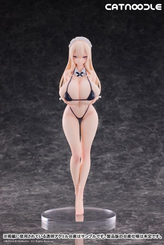 Shy Maid in a Bikini illustration by Himuka Yuzuki 1/6 - Image 2