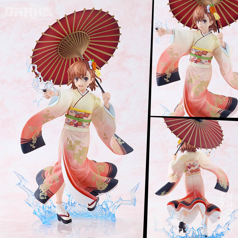 KDcolle A Certain Scientific Railgun T Mikoto Misaka Furisode Kimono ver. 1/7