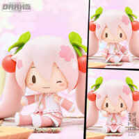S-Fire Hatsune Miku - Fuwa Puchi SD Figure - Sakura Miku