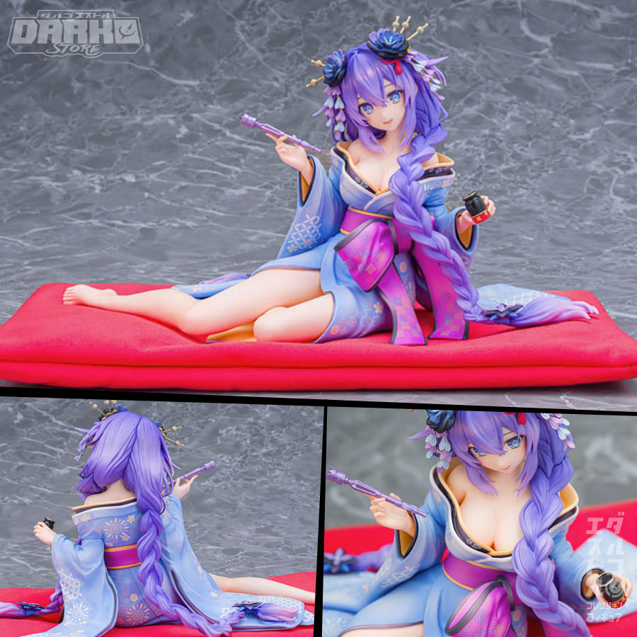 Neptunia x SENRAN KAGURA: Ninja Wars Purple Heart Kimono Ver. 1/7