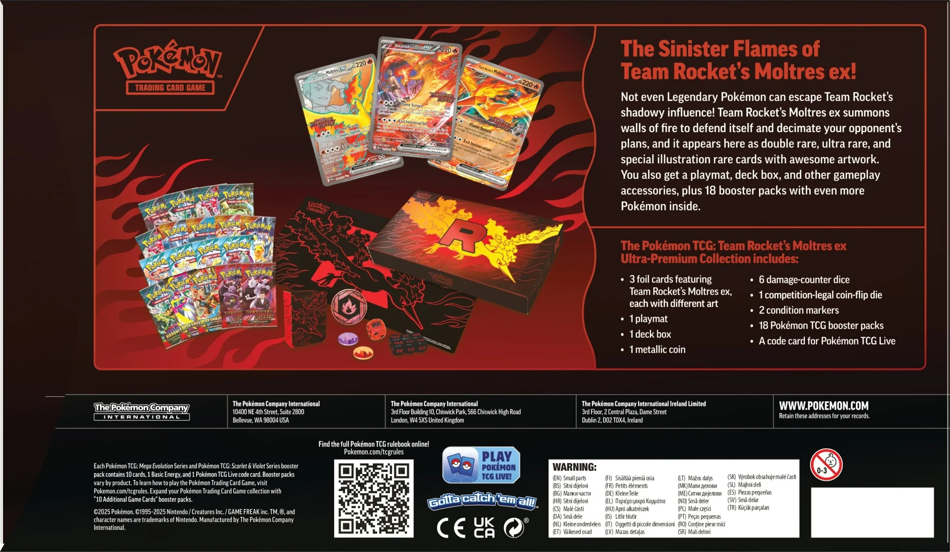 Pokémon TCG: Team Rocket’s Moltres ex Ultra-Premium Collection - Image 2