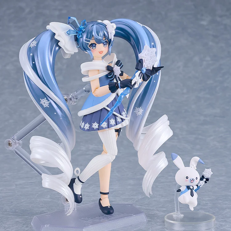 Figma Hatsune Miku Snow Miku Crystal Snow Ver. (LIMITED EDITION) - Image 5