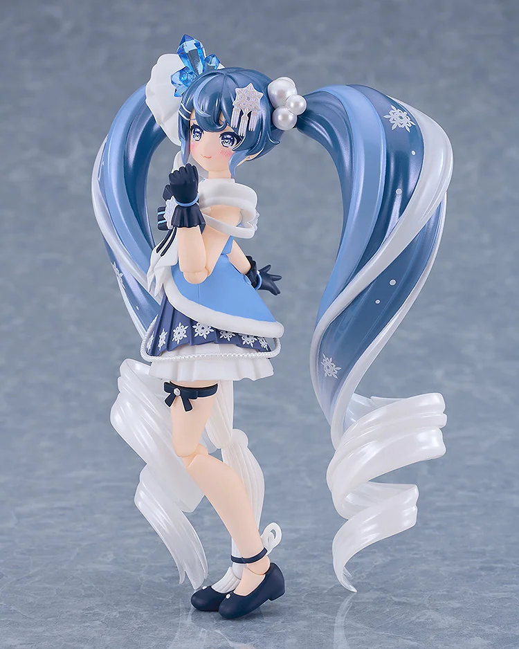 Figma Hatsune Miku Snow Miku Crystal Snow Ver. (LIMITED EDITION) - Image 6