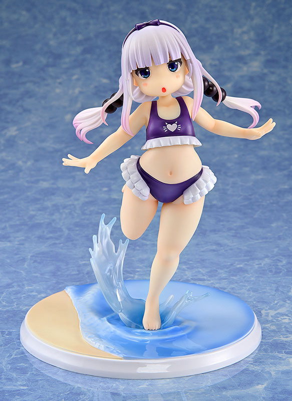 Miss Kobayashi's Dragon Maid Kanna Kamui Excited to Wear a Swimsuit at Home Ver. (Purple) 1/6 - Image 2