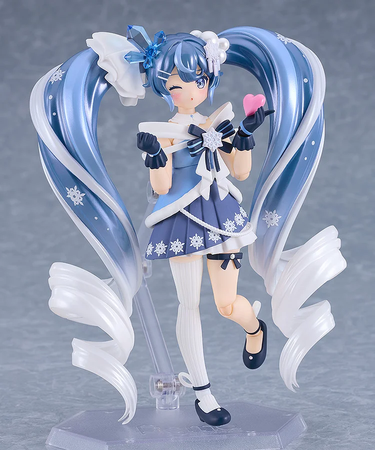 Figma Hatsune Miku Snow Miku Crystal Snow Ver. (LIMITED EDITION) - Image 4