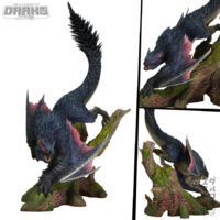 Capcom Figure Builder Creator's Model Monster Hunter Swift Wyvern Nargacuga