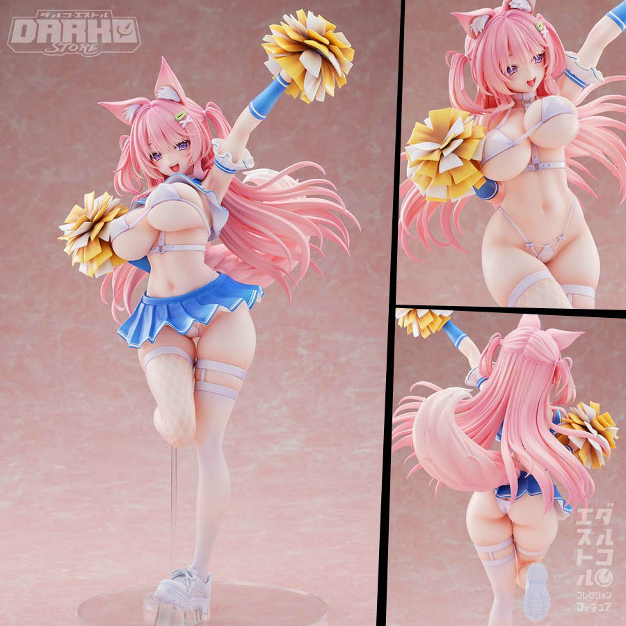 Kemomimi Cheerleader Girl Illustration by Kei Yatanuki 1/5.5