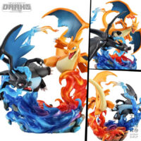 G.E.M. EX Series Pokemon Mega Charizard X & Mega Charizard Y
