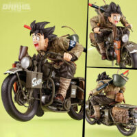 Desktop Real McCoy EX Dragon Ball Z Son Goku & Bike