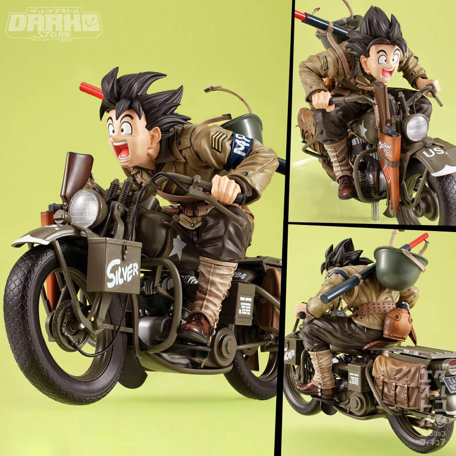 Desktop Real McCoy EX Dragon Ball Z Son Goku & Bike