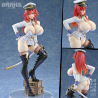 (18+) Scarlet Officer Tatiana Illustration by Mataro 1/6