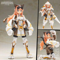Frame Arms Girl Durga I Cat Armor Calico Ver. Plastic Model