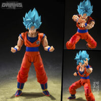 S.H.FIGUARTS Dragon Ball Super - Super Saiyan God Super Saiyan Blue Son Goku