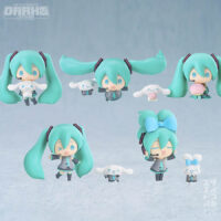 Hatsune Miku x Cinnamoroll Mini Figure Collection 5 Pack Box
