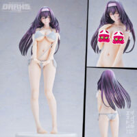 (+18) Toshi Tsutakaze Original Model Tomoe Sakura Swimsuit Black Hair Ver. 1/5