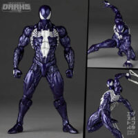 Revoltech Amazing Yamaguchi Symbiote Spider-Man Purple Ver.