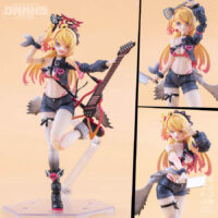 Demonic Sound Hoshikawa Neko Model Action Figure Yellow Hair Ver. 1/12