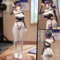 (+18) White Cat Project: Trainer Illustration by Myabit DX Ver. 1/7