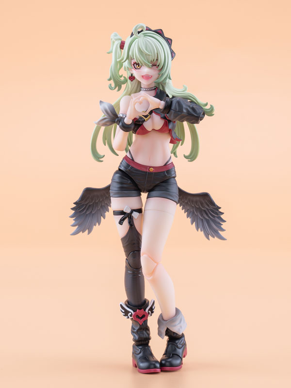 Demonic Sound Hoshikawa Neko Model Action Figure Green Hair Ver. 1/12 - Image 3
