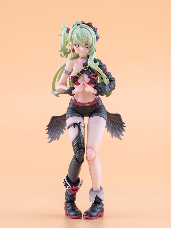Demonic Sound Hoshikawa Neko Model Action Figure Green Hair Ver. 1/12 - Image 2