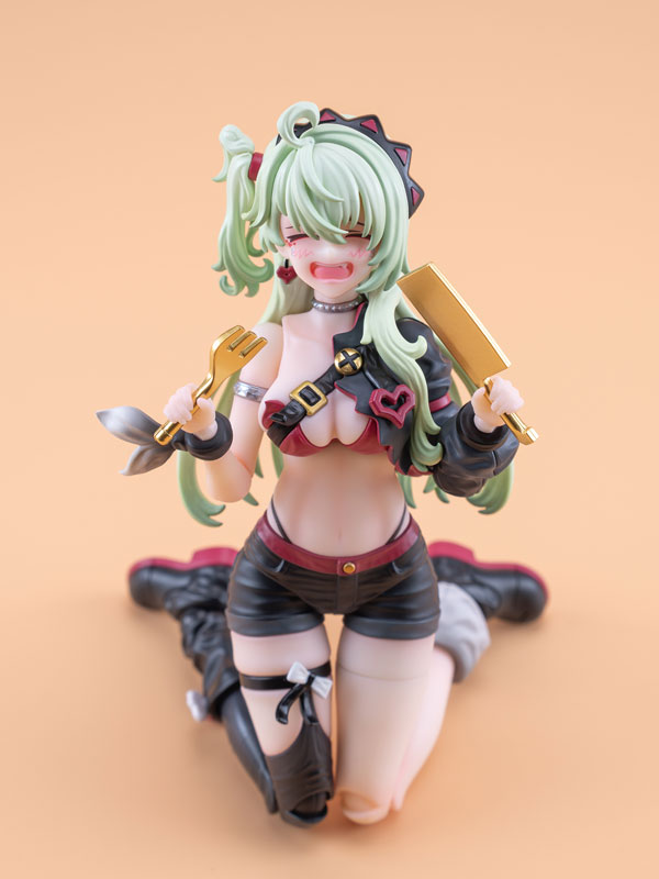 Demonic Sound Hoshikawa Neko Model Action Figure Green Hair Ver. 1/12 - Image 5