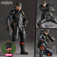 Revoltech Amazing Yamaguchi METAL GEAR SOLID Delta / Naked Snake Sneaking Suit + BONUS