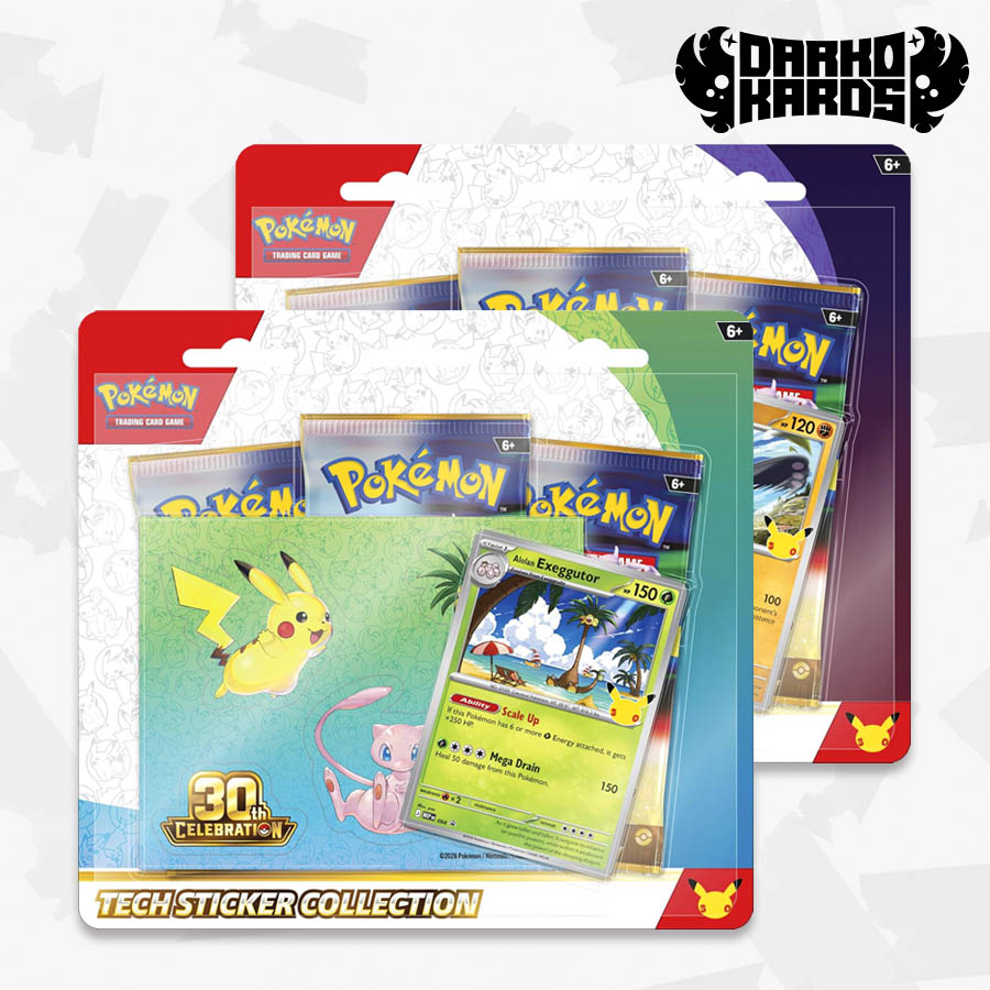 Pokémon TCG: 30th Celebration Tech Sticker Collection Par
