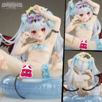 (+18) Silver-Haired Girl Floating Summer Illustrated by Chihiro 1/6
